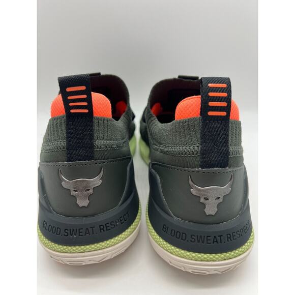 Under Armour Project Rock 4 Mana Training 3025940-304 Green Men Size 12. - Picture 9 of 12
